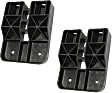 Rear, Driver and Passenger Side Bumper Brackets, Lower Cover