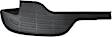 Driver and Passenger Side Bumper Step Pad, Black