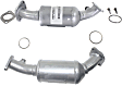 2007 Cadillac CTS - Driver and Passenger Side Catalytic Converter, 2.8L 6Cyl, Federal EPA Standard, 46-State Legal (Cannot ship to CA, CO, NY or ME), Undercar, Direct Replacement Series