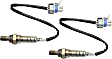 After Catalytic Converter, Driver and Passenger Side Oxygen Sensors, 4-wire