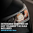 Driver and Passenger Side Headlights, without Bulbs, HID/Xenon, Clear Lens, without HID Bulbs and Ballast
