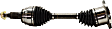 1999-2006 Chevrolet Silverado 1500 - Front, Driver and Passenger Side Axle Assembly, 2 Wheel Steering