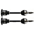 1973 Cadillac Eldorado - Front, Driver and Passenger Side Axle Assembly, 8.2L 8Cyl