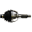 1973 Cadillac Eldorado - Front, Driver and Passenger Side Axle Assembly, 8.2L 8Cyl