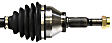 Front, Driver and Passenger Side Axle Assembly, Automatic CVT Transmission