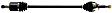 Front, Driver and Passenger Side Axle Assembly, Automatic CVT Transmission