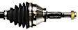 Front, Driver and Passenger Side Axle Assembly, Automatic CVT Transmission