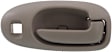 2004 Chrysler Sebring - Front, Driver and Passenger Side Light Gray Interior Door Handle, With Door Lock Hole, Sedan