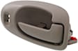2004 Chrysler Sebring - Front, Driver and Passenger Side Light Gray Interior Door Handle, With Door Lock Hole, Sedan