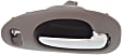 2001 Chrysler LHS - Front, Driver and Passenger Side Gray bezel with chrome lever Interior Door Handle, With Door Lock Hole, Sedan