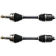 2004 Honda Accord - Front, Driver and Passenger Side Axle Assembly, Manual Transaxle, 2.4L 4Cyl Manual, Transaxle
