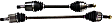 2014 Honda Civic - Front, Driver and Passenger Side Axle Assembly, CNG,  Transmission, New, 1.8L 4Cyl Automatic, Transaxle