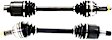 Front, Driver and Passenger Side Axle Assembly - Set of 2, 2.0L, 4Cyl