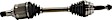Front, Driver and Passenger Side Axle Assembly - New Set of 2
