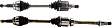 Front, Driver and Passenger Side Axle Assemblies, Automatic Transmission
