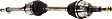 Front, Driver and Passenger Side Axle Assemblies, Automatic Transmission