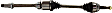 Front, Driver and Passenger Side Axle Assemblies, Automatic Transmission