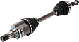 Front, Driver and Passenger Side Axle Assemblies, Automatic Transmission