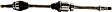 Front, Driver and Passenger Side Axle Assemblies, Automatic Transmission