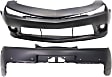 Front and Rear Primed Bumper Cover CAPA Certified