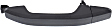 2021 Chevrolet Silverado 2500 HD - Front and Rear, Driver and Passenger Side Black Exterior Door Handle