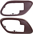 Front, Driver and Passenger Side, Interior Door Handle Trim