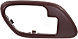 Front, Driver and Passenger Side, Interior Door Handle Trim