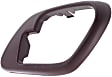 Front, Driver and Passenger Side, Interior Door Handle Trim