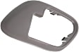 Front, Driver and Passenger Side, Interior, Door Handle Trim, Plastic, Gray