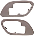Front, Driver and Passenger Side, Interior Door Handle Trim