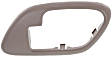 Front, Driver and Passenger Side, Interior Door Handle Trim