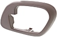 Front, Driver and Passenger Side, Interior Door Handle Trim