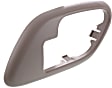 Front, Driver and Passenger Side, Interior Door Handle Trim