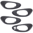 Front and Rear, Driver and Passenger Side, Interior Door Handle Trim, Sport Utility
