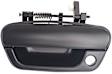 Front, Driver and Passenger Side Primed Exterior Door Handle, With Key Hole
