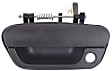2014 Chevrolet Spark - Front, Driver and Passenger Side Textured Black Exterior Door Handle, With Key Hole