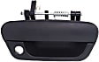 2014 Chevrolet Spark - Front, Driver and Passenger Side Textured Black Exterior Door Handle, With Key Hole