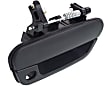 2014 Chevrolet Spark - Front, Driver and Passenger Side Textured Black Exterior Door Handle, With Key Hole