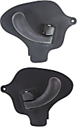 1998 Pontiac Sunfire - Front, Driver and Passenger Side Textured Black Interior Door Handle, With Door Lock Button, Coupe