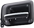 Front and Rear, Driver and Passenger Side Interior Door Handles, Black, Front Passenger Side - With Door Lock Hole; Front Driver Side and Rear Driver and Passenger Side - Without Door Lock Hole