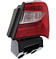 Driver and Passenger Side Halogen Tail Light, With bulb(s), OE Replacement