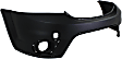 Front and Rear Primed Bumper Cover CAPA Certified