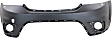 Front and Rear Primed Bumper Cover, CAPA Certified