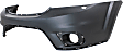 Front and Rear Primed Bumper Cover, CAPA Certified