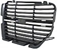 Driver and Passenger Side Grille Assemblies, Black, Grille Insert