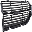 Driver and Passenger Side Grille Assemblies, Black, Grille Insert