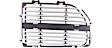 2007 Dodge Magnum - Driver and Passenger Side Grille Assemblies, Silver, Grille Insert