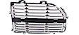 2007 Dodge Magnum - Driver and Passenger Side Grille Assemblies, Silver, Grille Insert