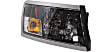 Driver and Passenger Side Halogen Headlight, With bulb(s), OE Replacement