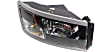 Driver and Passenger Side Halogen Headlight, With bulb(s), OE Replacement